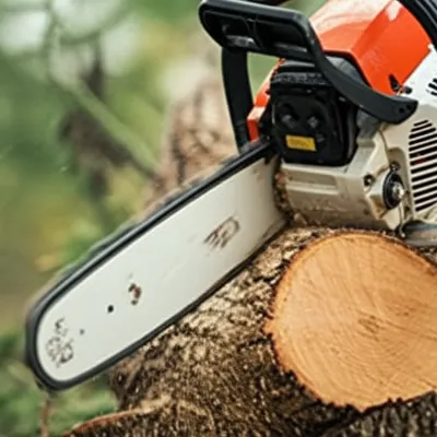 Illustration chainsaw