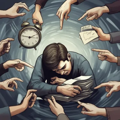 Illustration stressing - Image 1