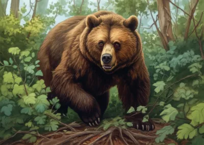 Illustration lumbered