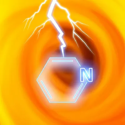 Illustration nitrobenzene