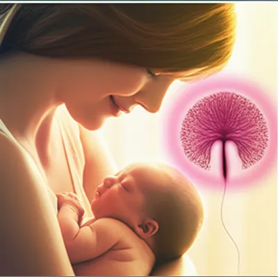 Illustration afterbirth