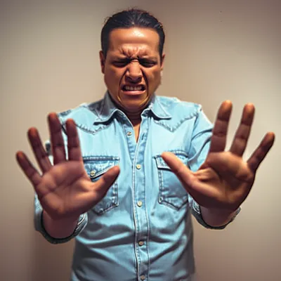 Illustration cringing - Image 1