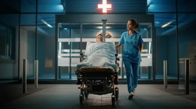 Illustration hospitalized