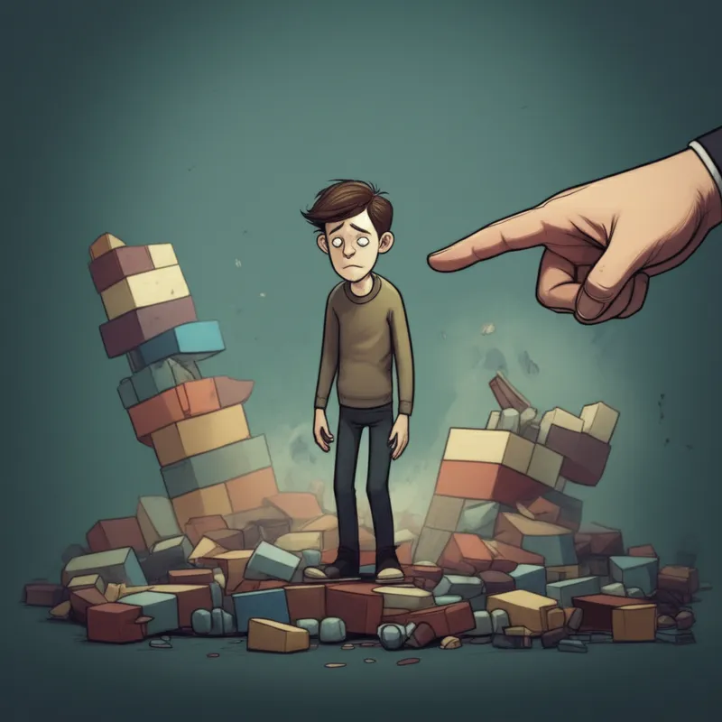 の視覚的イラスト faultier: 悪い, 罪がある - 画像 1