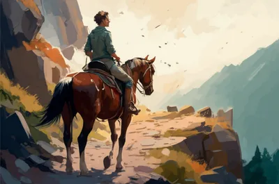 Illustration rode - Image 1