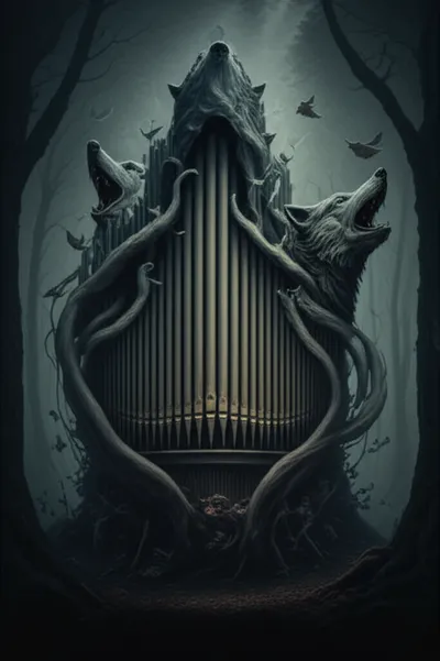 Illustration wolves - Image 1