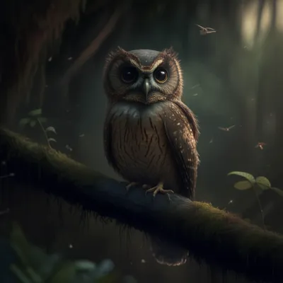 Illustration whippoorwill