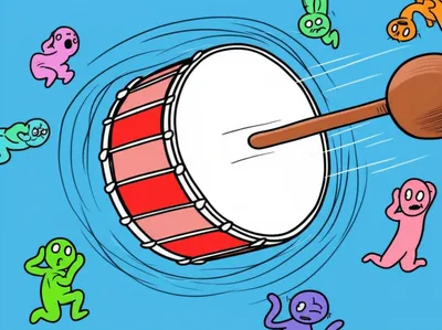 Illustration thumping - Image 1