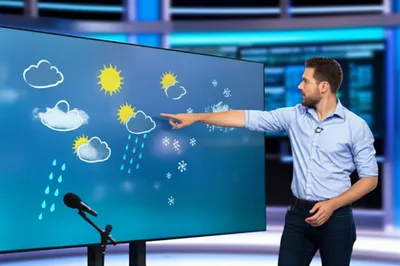 Illustration meteorologist - Image 1