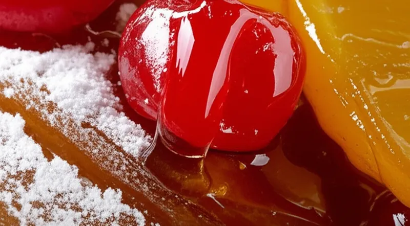 Ilustración visual de la palabra "sugary" - Azucarado