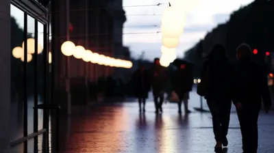 Illustration streetlights - Image 1