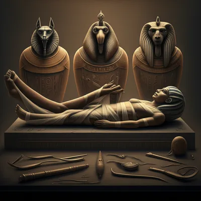 Illustration mummies - Image 1