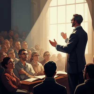 Illustration preach - Image 1