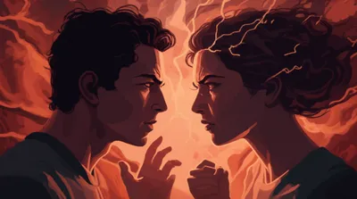 Illustration quarrel - Image 1