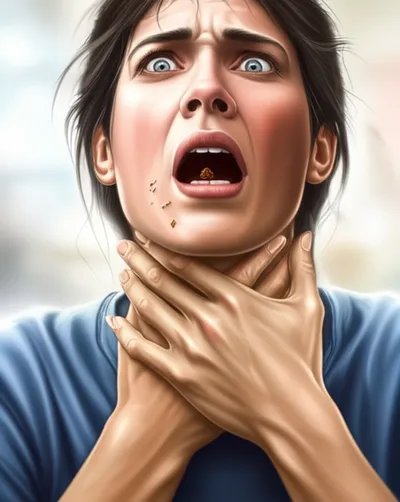 Illustration choking - Image 1