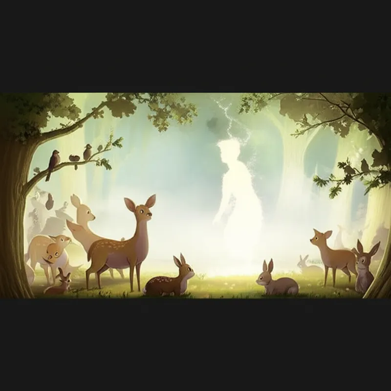 Illustration visuelle du mot « apparition » - Apparition, manifestation