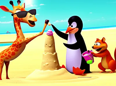 Illustration amusingly