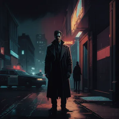 Illustration policier