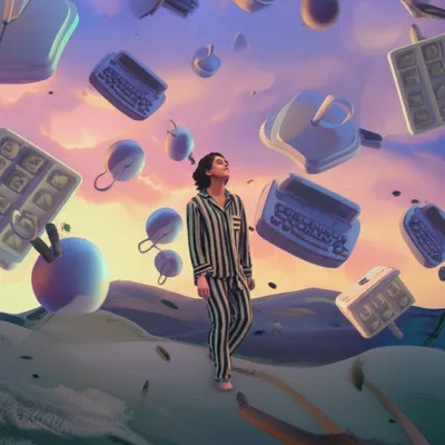 Illustration sleepwalks