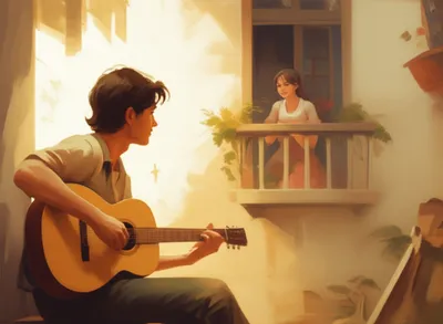 Illustration serenaded