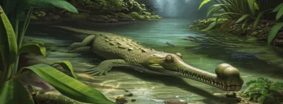 Hình ảnh minh họa gharial