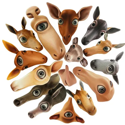 Illustration heads - Image 1