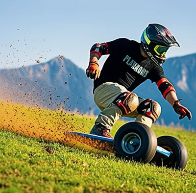 Illustration mountainboard - Image 1