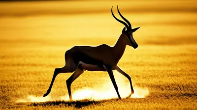 Illustration gazelle - Image 1