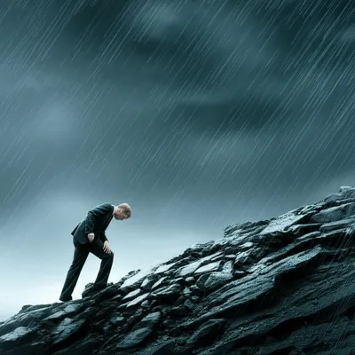 Illustration suffering