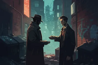 Illustration unsavory - Image 1