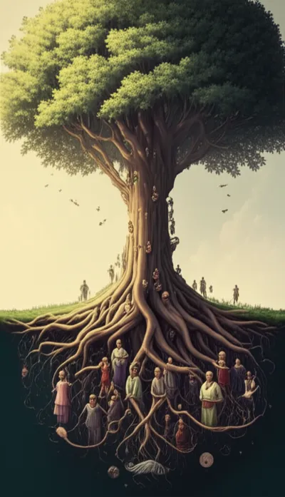 Illustration ancestors