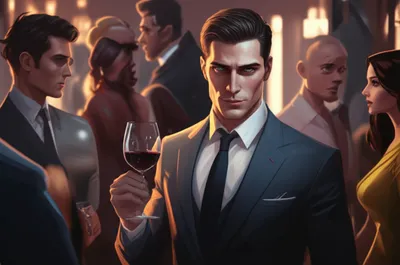 Illustration psychopath