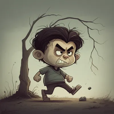 Illustration grumpy - Image 1