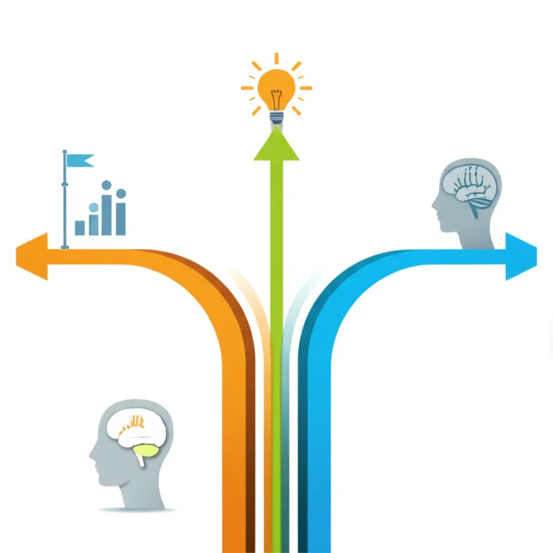 Ilustración visual de la palabra "decision" - Decisión