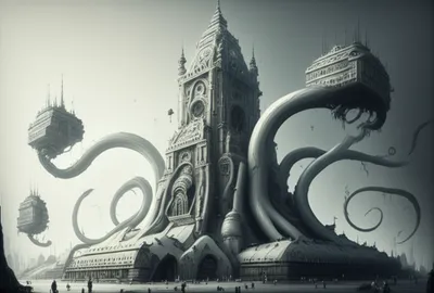 Illustration octopuses - Image 1