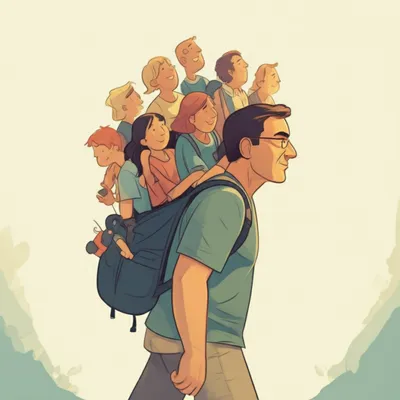 Illustration horses - Image 1