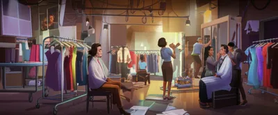 Illustration dresses - Image 1