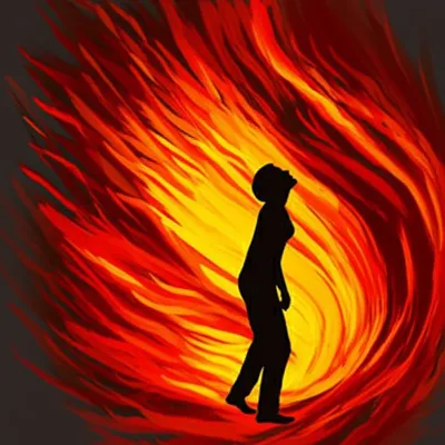 Illustration flames - Image 1