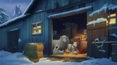 Illustration wintered - Image 1