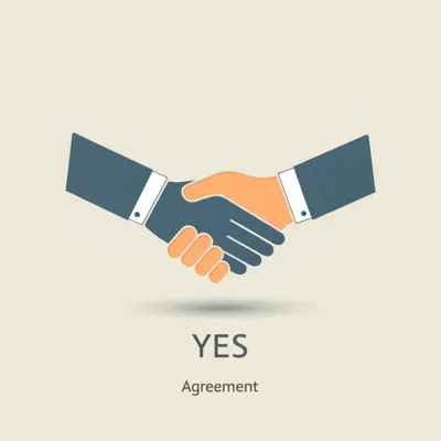 Illustration yes - Image 1