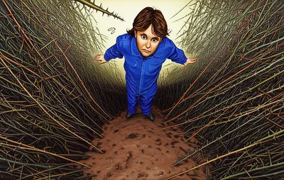 Illustration stymied - Image 1