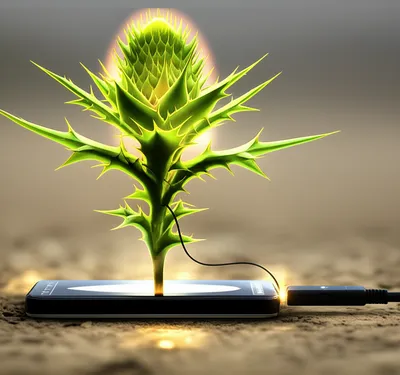 Illustration thistles - Image 1