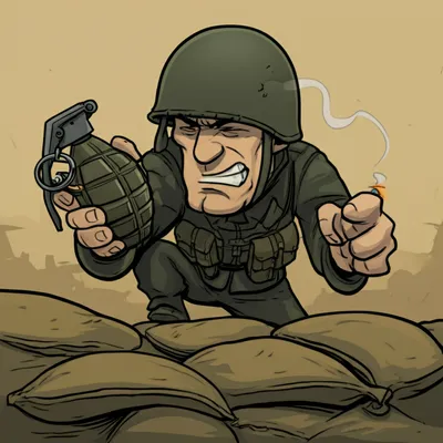 Illustration grenade - Image 1