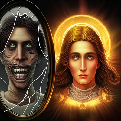 Illustration untruthful - Image 1