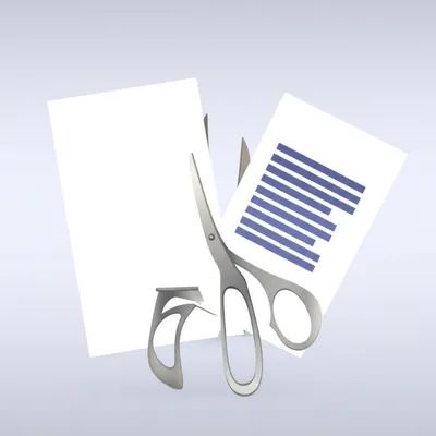 Illustration scissors - Image 1