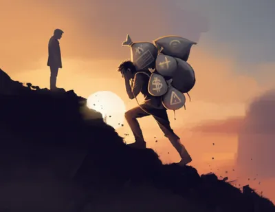 Illustration behindhand - Image 1