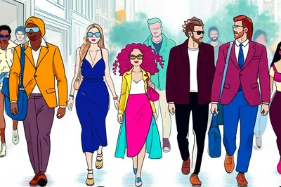 Illustration suits - Image 1