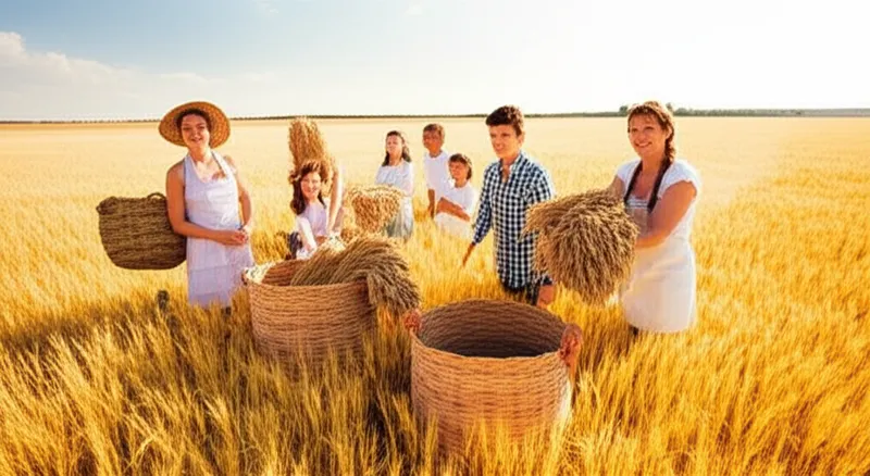 توضيح مرئي للكلمة "prosperity" - ازدهار، رخاء