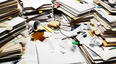 Illustration untidy - Image 1