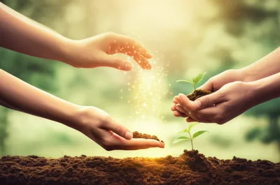 Illustration gives - Image 1